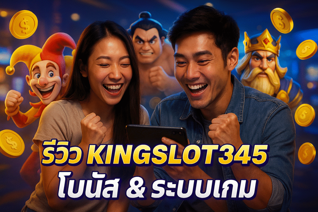 รีวิว KINGSLOT345 โบนัส & ระบบเกม