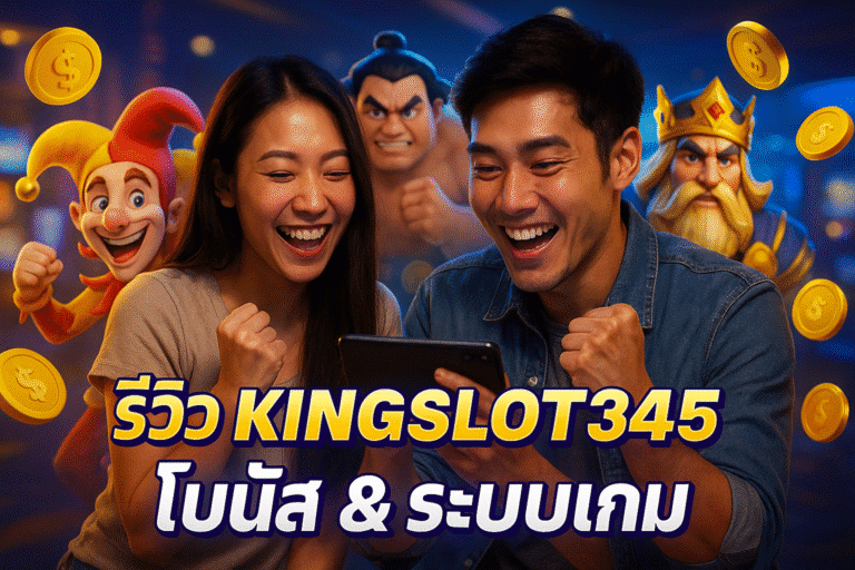 รีวิว KINGSLOT345 โบนัส & ระบบเกม
